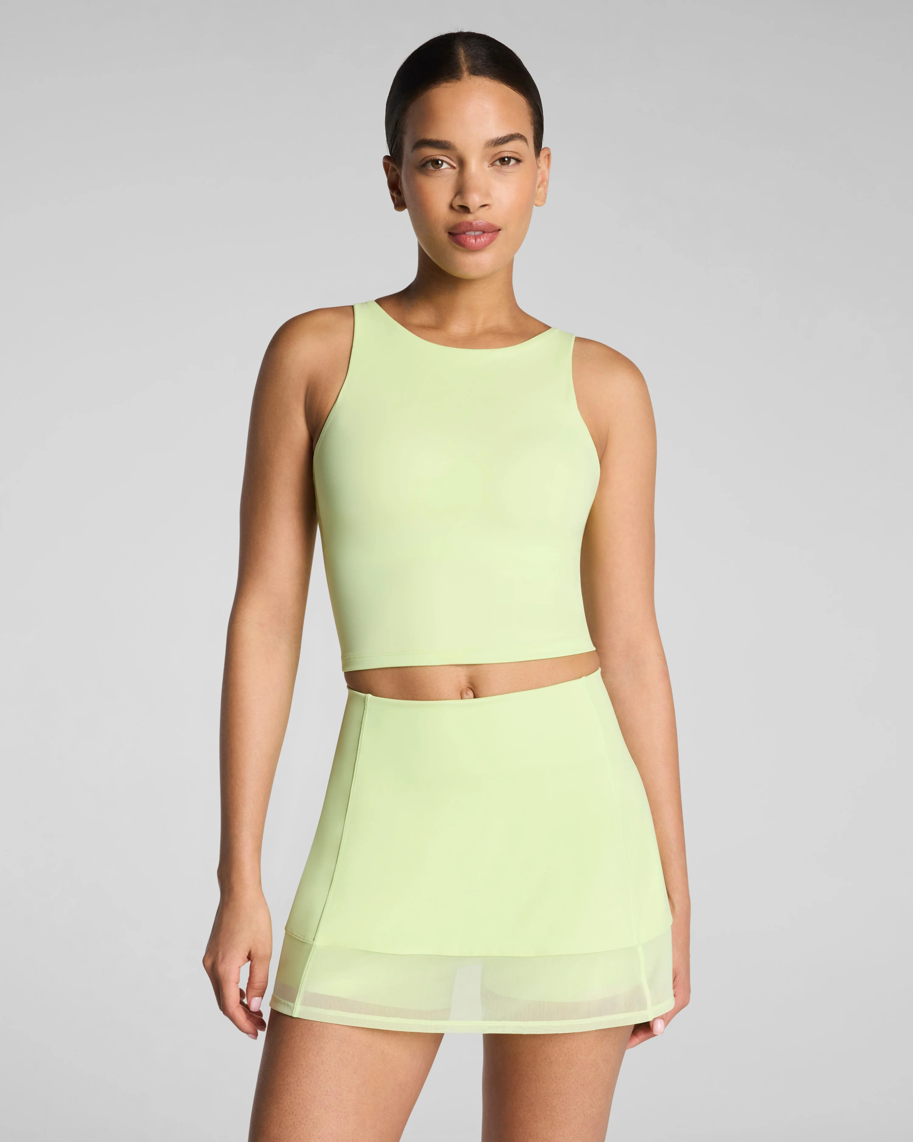 SPANX® BodyLine High-Neck Cropped Tank | Support & Sculpt | Spanx
