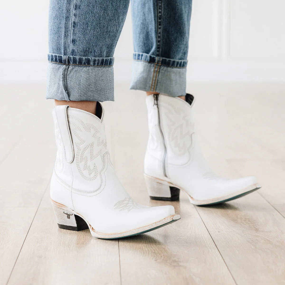 Smokeshow Bootie - Matte White | Lane Boots
