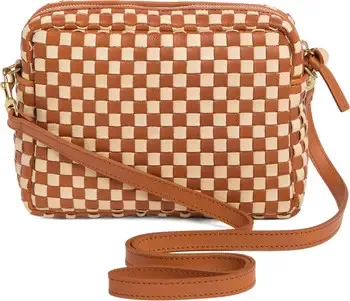 Clare V. Midi Sac Leather Crossbody Bag/Clutch, Nordstrom