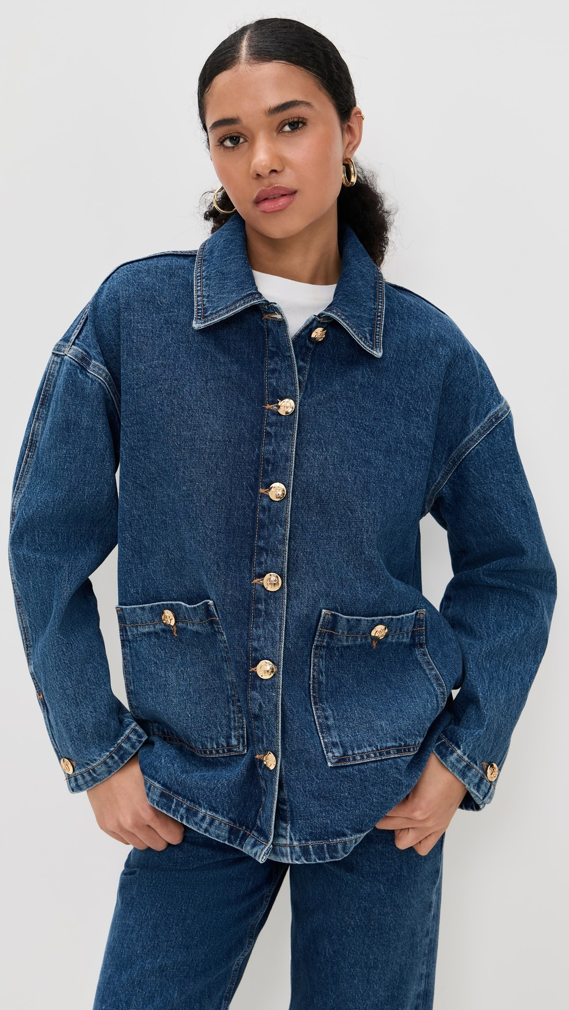 Luca Clean Indigo Denim Jacket | Shopbop