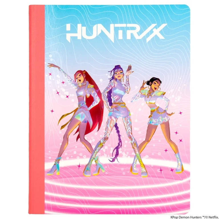 Netflix KPop Demon Hunters\u2122 Composition Notebook, 80 Wide-Ruled Pages | Walmart (US)
