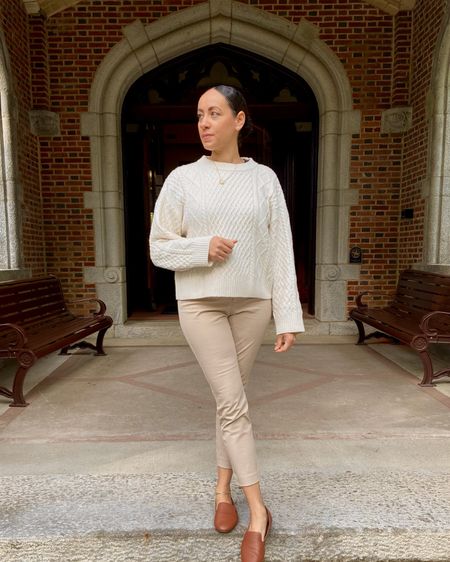Chilly spring day wear.
These skinny pixie pants are so easy to dress up or down. 
High waisted, Stretchy, Comfy! 

Great for everyday dressy or business casual wear. 

Neutral wear. Dressy casual. Business casual. 

#LTKStyleTip #LTKSeasonal