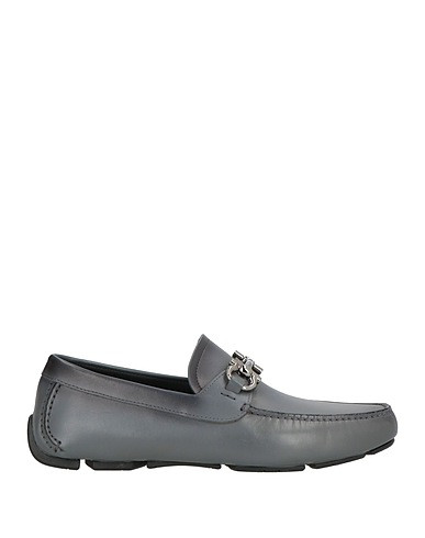 FERRAGAMO FERRAGAMO Footwear | Grey Women‘s Loafers  | YOOX | YOOX (US)