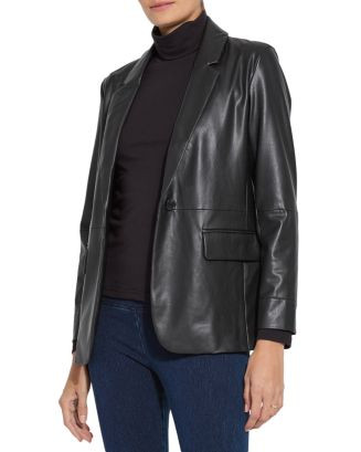 Lyssé Faux Leather Blazer  | Bloomingdale's Women | Bloomingdale's (US)