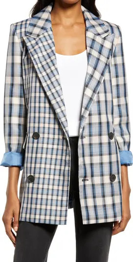 Mixed Plaid Blazer | Nordstrom