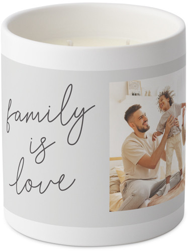 Family Is Love Ceramic Candle | Shutterfly
