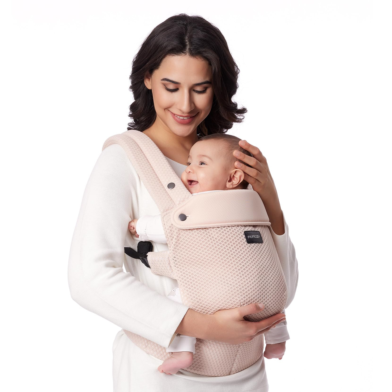 Momcozy Breathable Mesh Baby Carrier, Ergonomic and Lightweight Infant Carrier for 7-44lbs with E... | Amazon (US)
