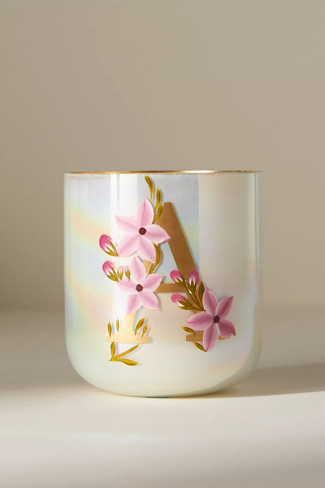 Monogram Night Gardenia Candles | Anthropologie (US)