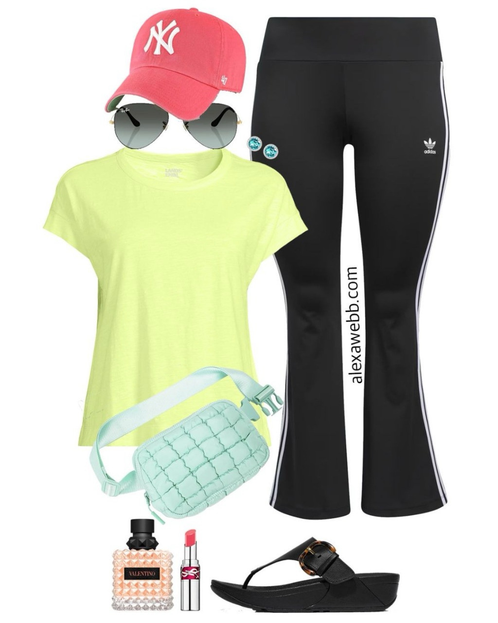 Plus Size Neon Tee - Plus Size Spring Athleisure Capsule - An easy collection of comfortable clothes for mixing and matching into adorable outfits. I'll show you how... Alexa Webb #plussize

#LTKPlusSize #LTKActive #LTKStyleTip