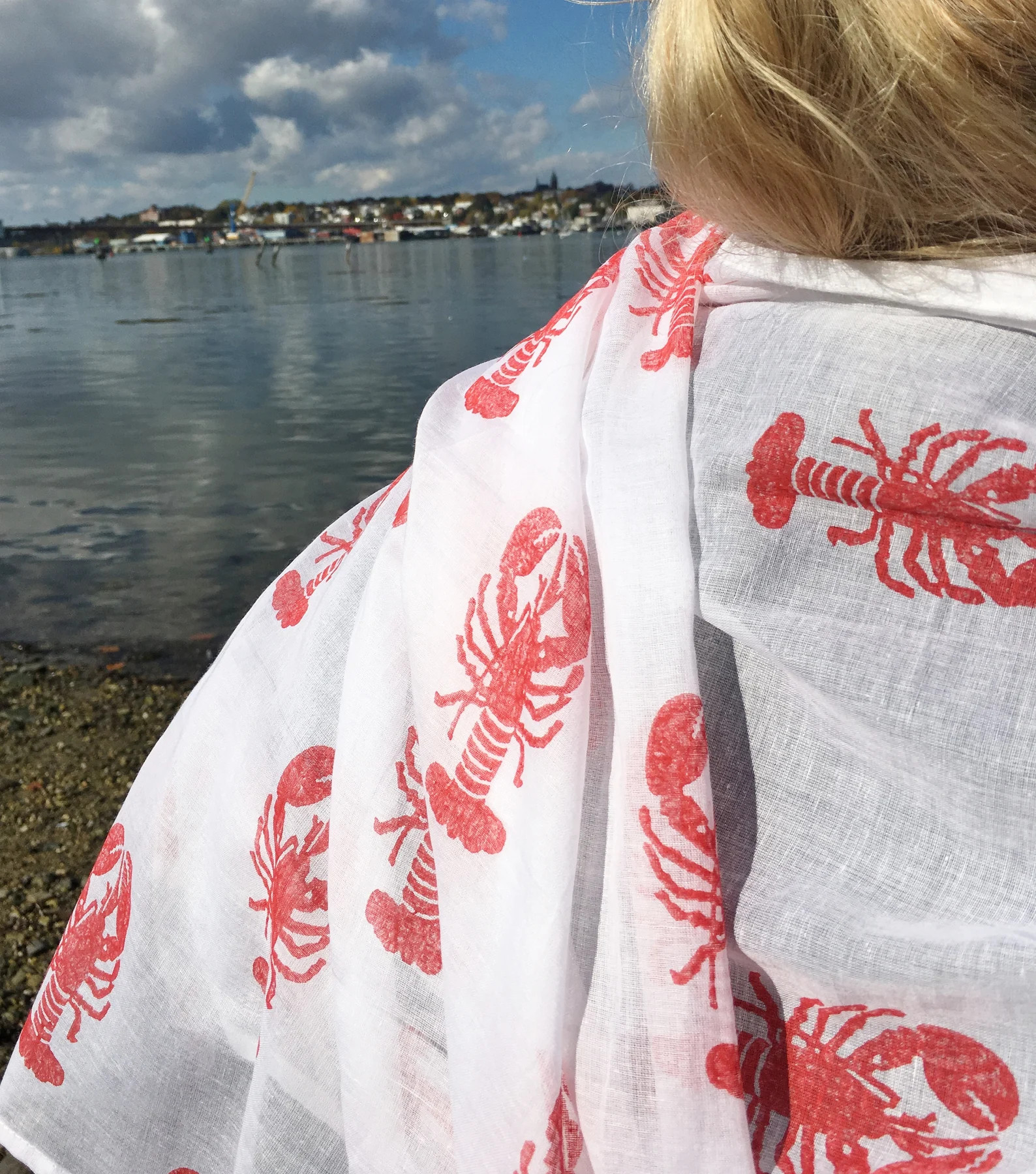 Cotton Lobster Scarf | Etsy (Global)