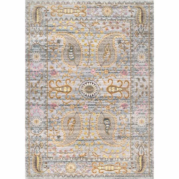 Cherrelle Oriental Light Gray Area Rug | Wayfair North America