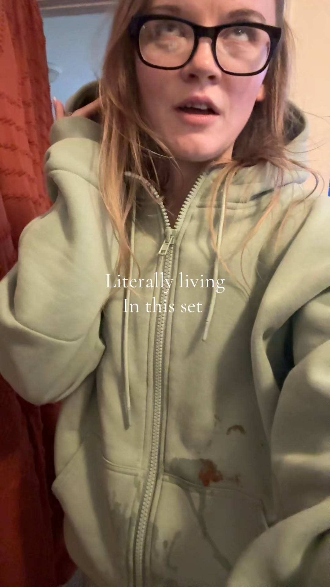 Literally living in it 