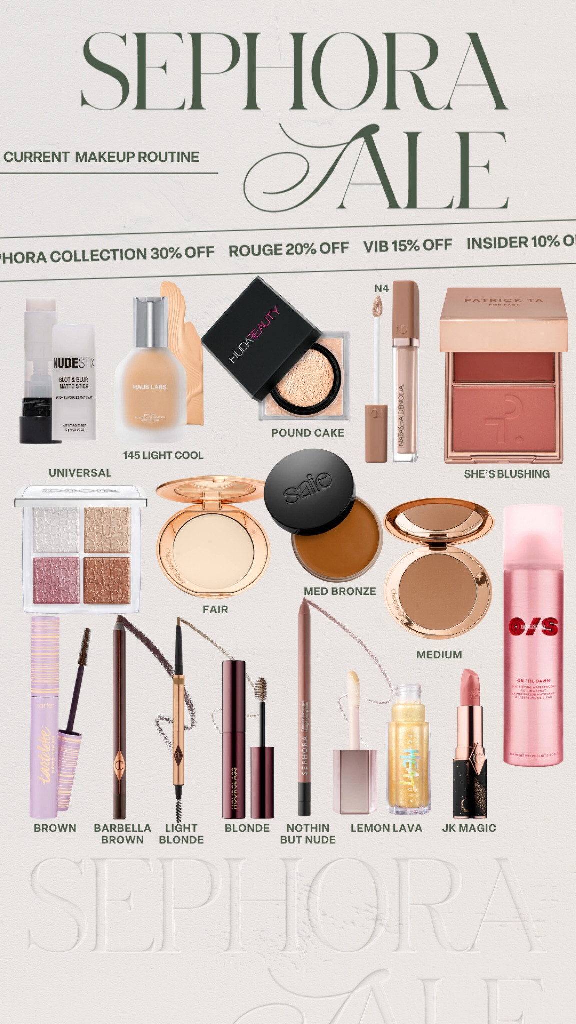 The Sephora Savings Event is here! Depending on your tier, you can use code SAVINGS to get anywhere from 10-20% savings on your purchase and Beauty Insider Members get 30% off Sephora Collection! @sephora #sephorapartner #sephorahaul