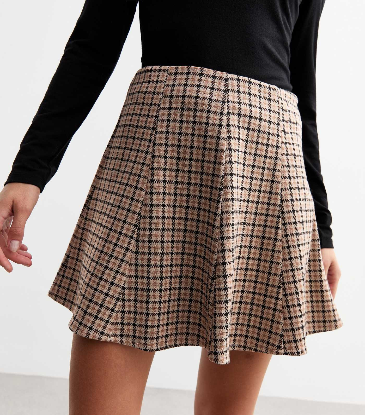 Brown Woven Heritage Check Skirt
						
						Add to Saved Items
						Remove from Saved Items | New Look (UK)