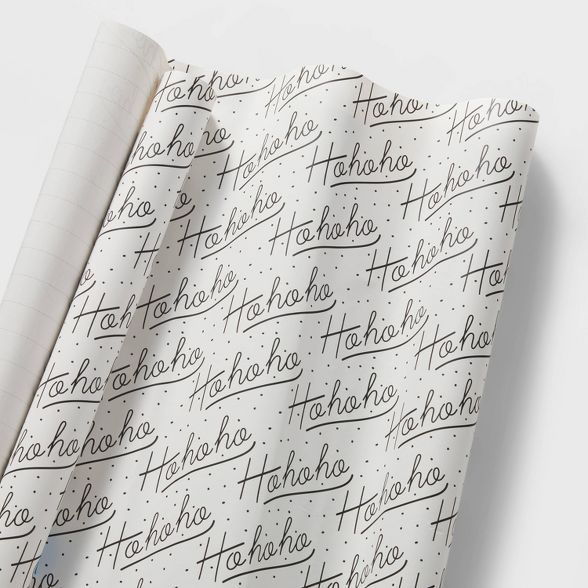HoHoHo Gift Wrap White - Wondershop™ | Target