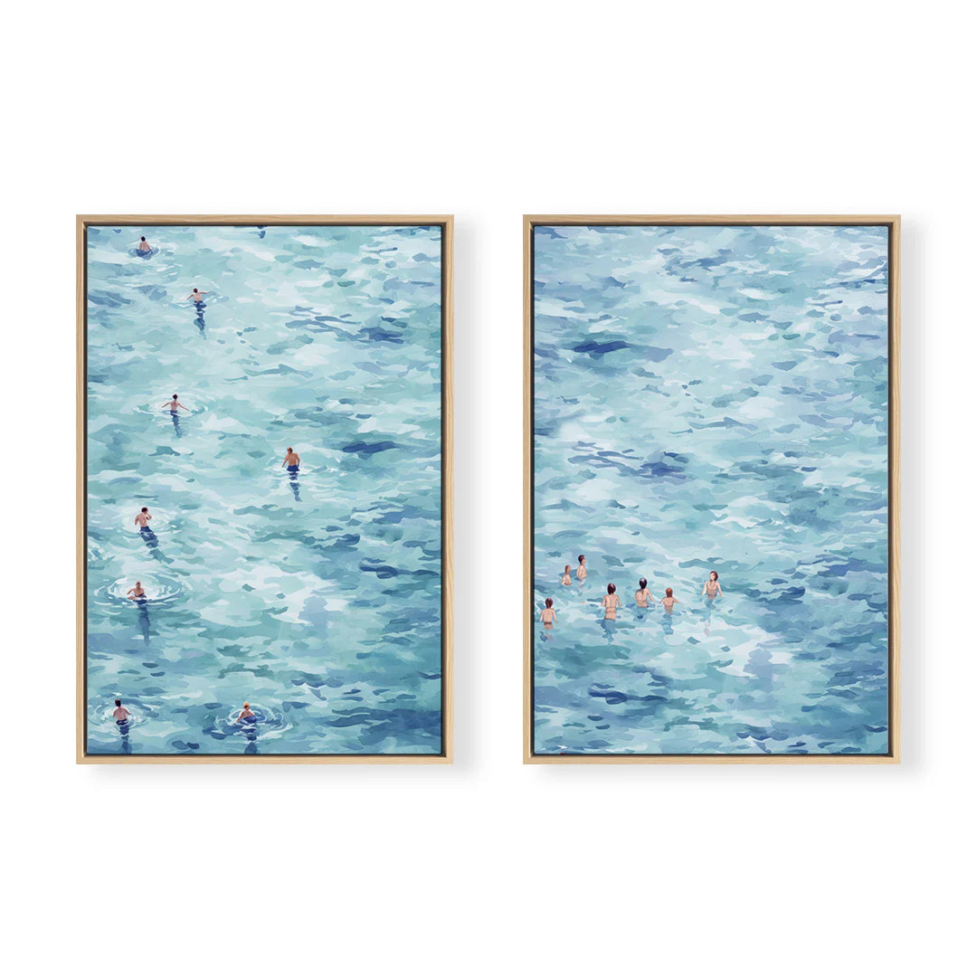 Afternoon Dip Pair | Fine Art Prints | Urban Garden Prints