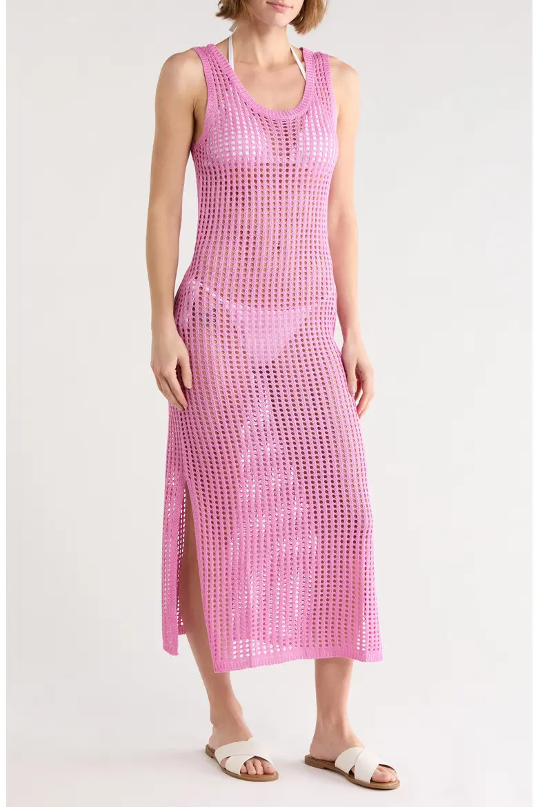 Open Knit Cover-Up Dress (Women) | Nordstromrack | Nordstrom Rack