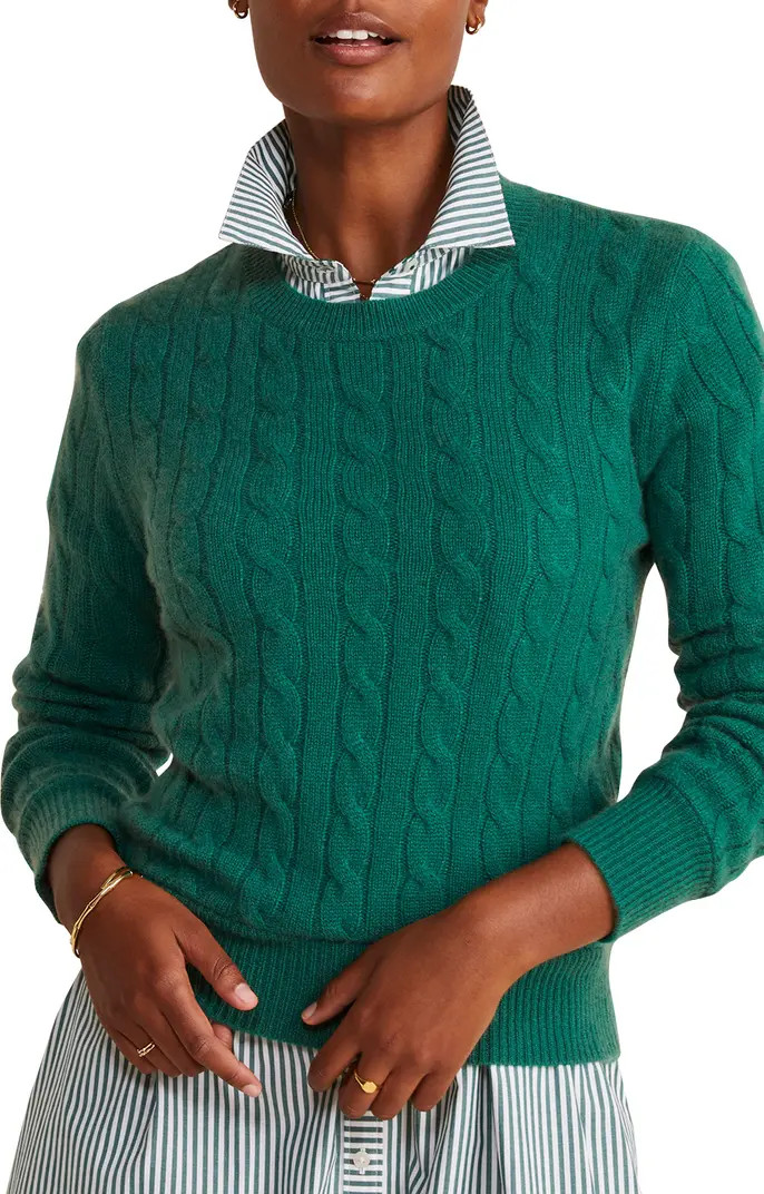 Cable Stitch Cashmere Sweater | Nordstrom