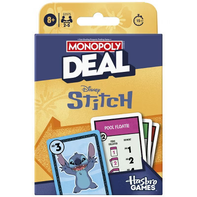 Monopoly Deal Stitch Board Game | Target