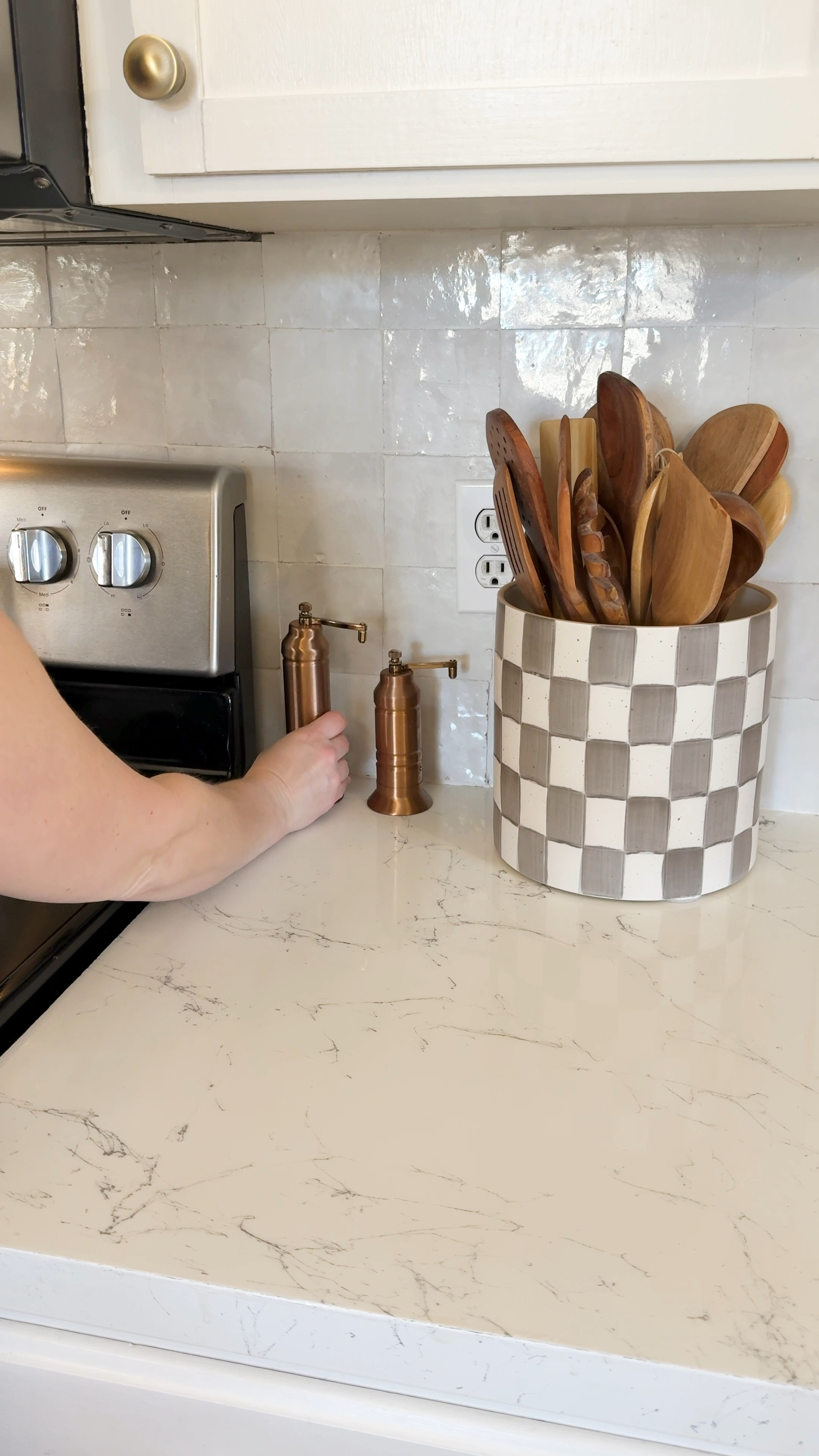 Simple kitchen counter styling with functional pieces

And the planter I use as my utensil holder is back!! 

#LTKFindsUnder50 #LTKHome #LTKStyleTip