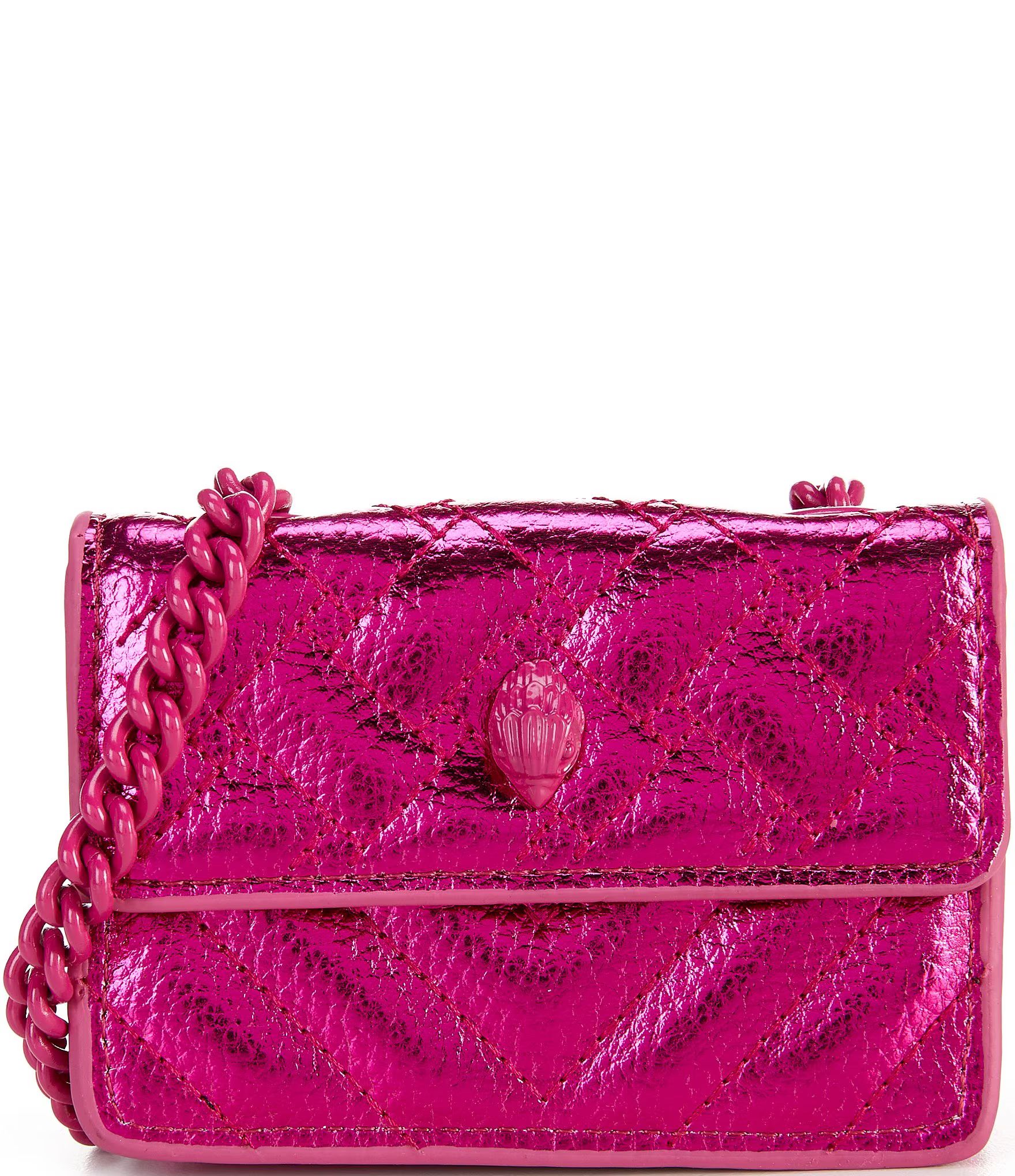 Kensington Quilted Micro Shine Shoulder Bag | Dillard's