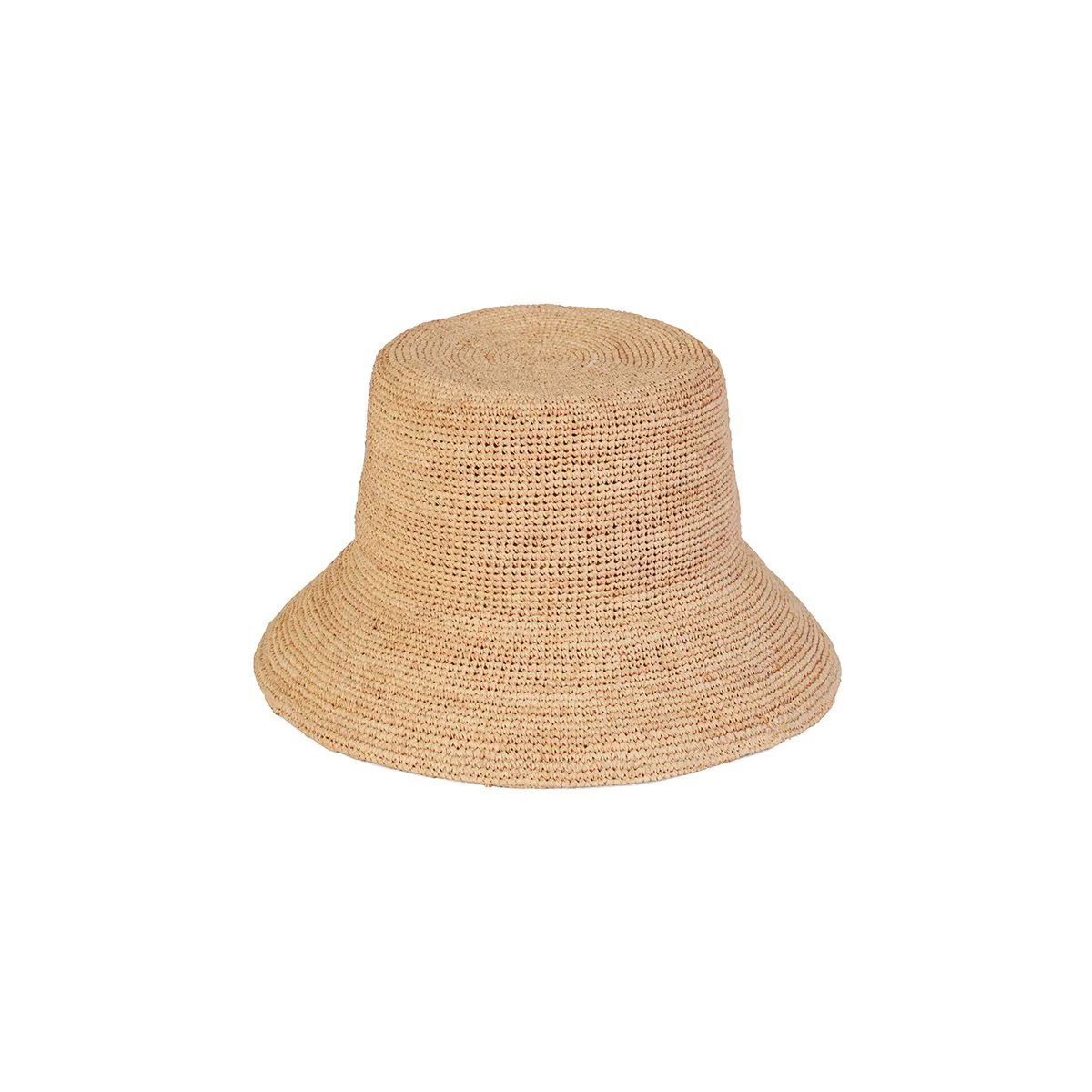 The Inca Bucket Straw Bucket Hat in Natural - Lack of Color US | Lack of Color