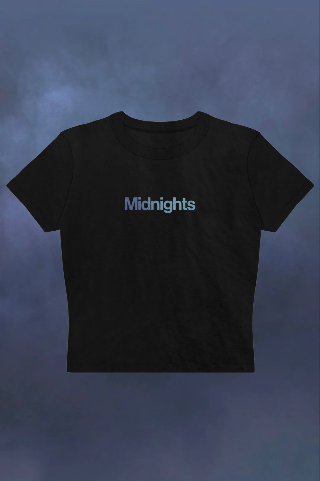 Taylor Swift Midnights Album Logo Micro Rib Baby Tee - Etsy | Etsy (US)