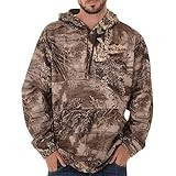 Realtree mens Hoodie hunting apparel, Realtree Max Xt Camouflage, Large | Amazon (US)