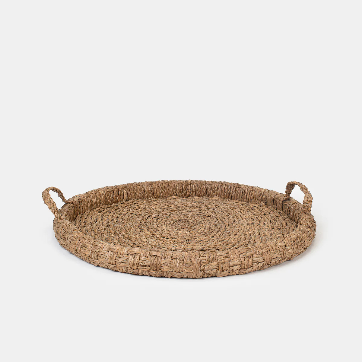 Round Braided Tray | Amber Interiors