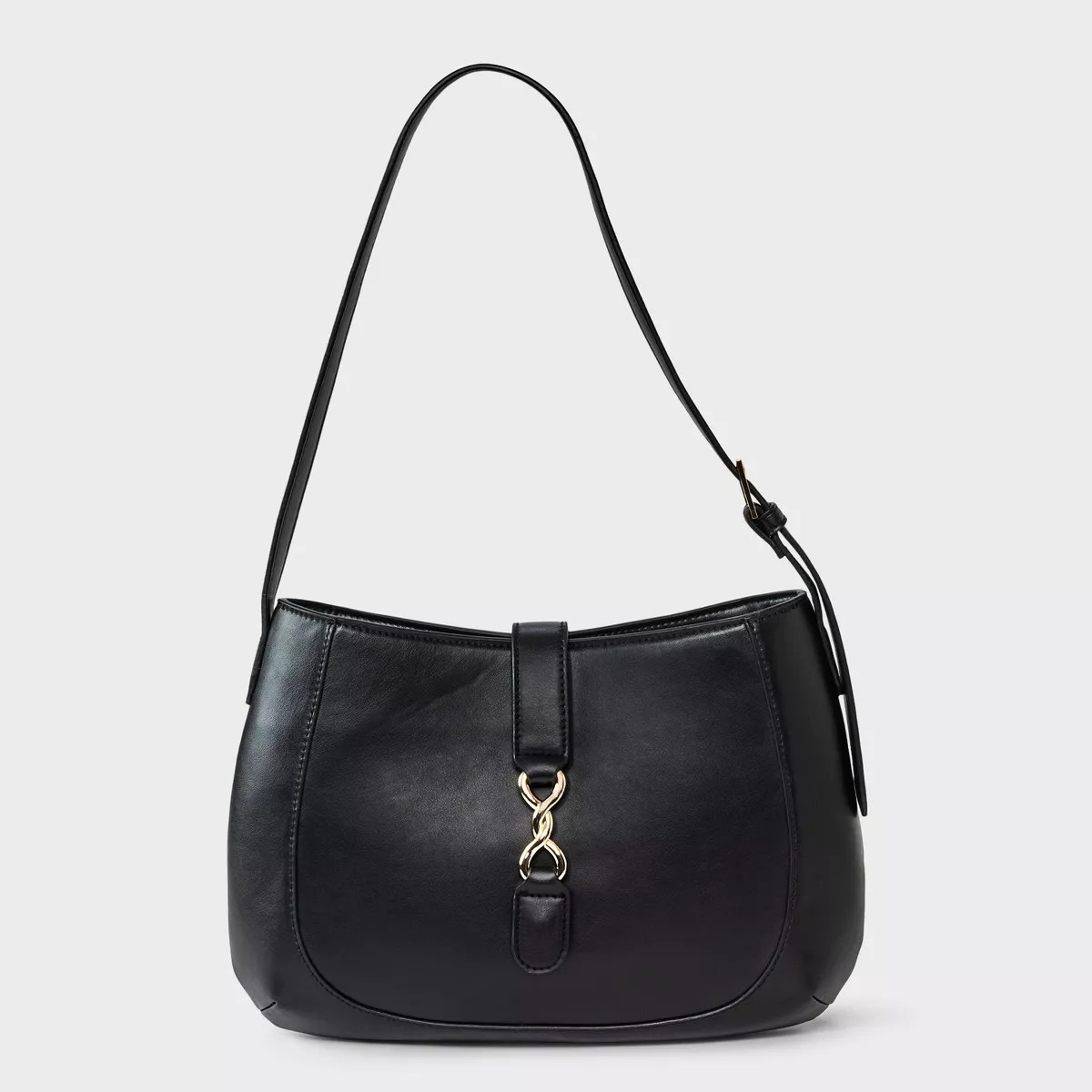 Belted Shoulder Handbag - A New Day™ Black | Target