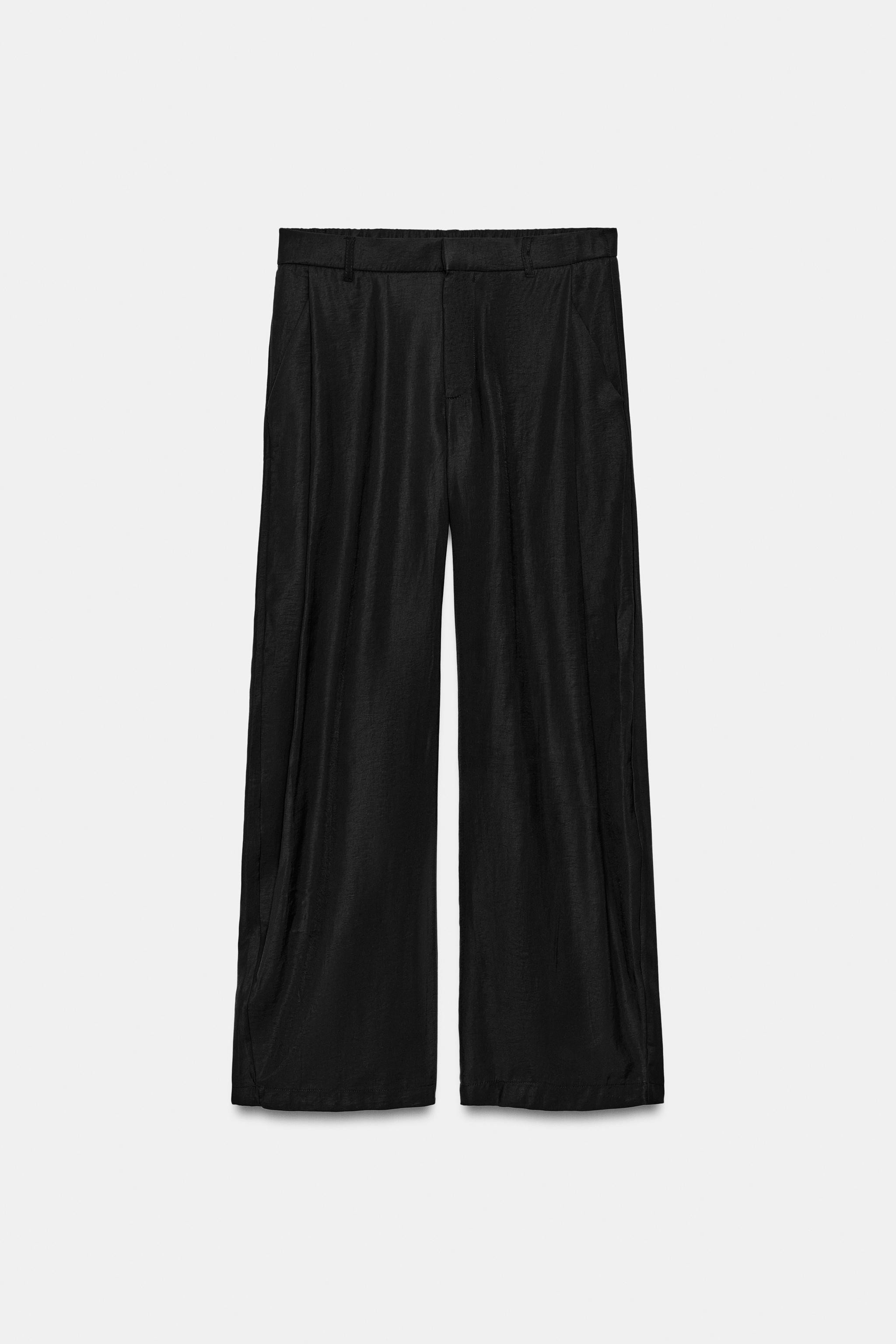 FLOWING PLEATED TROUSERS | Zara UK