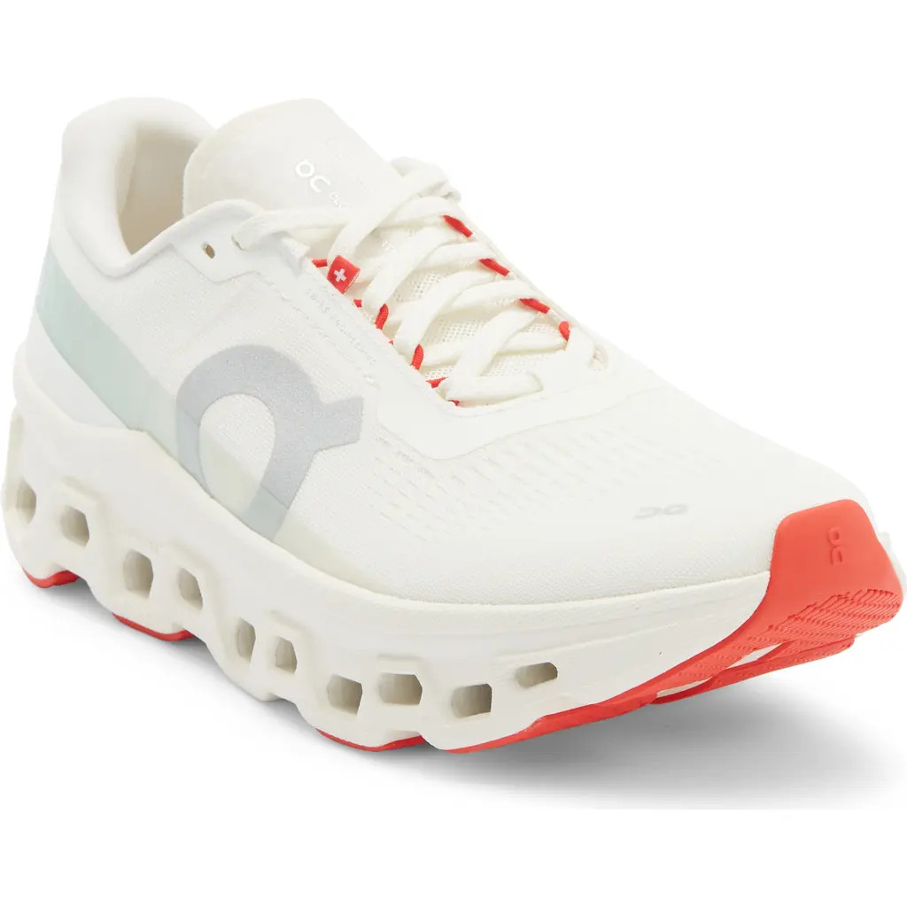 Cloudmonster 1 Running Shoe in Ivory/creek at Nordstrom, Size 6.5 | Nordstrom