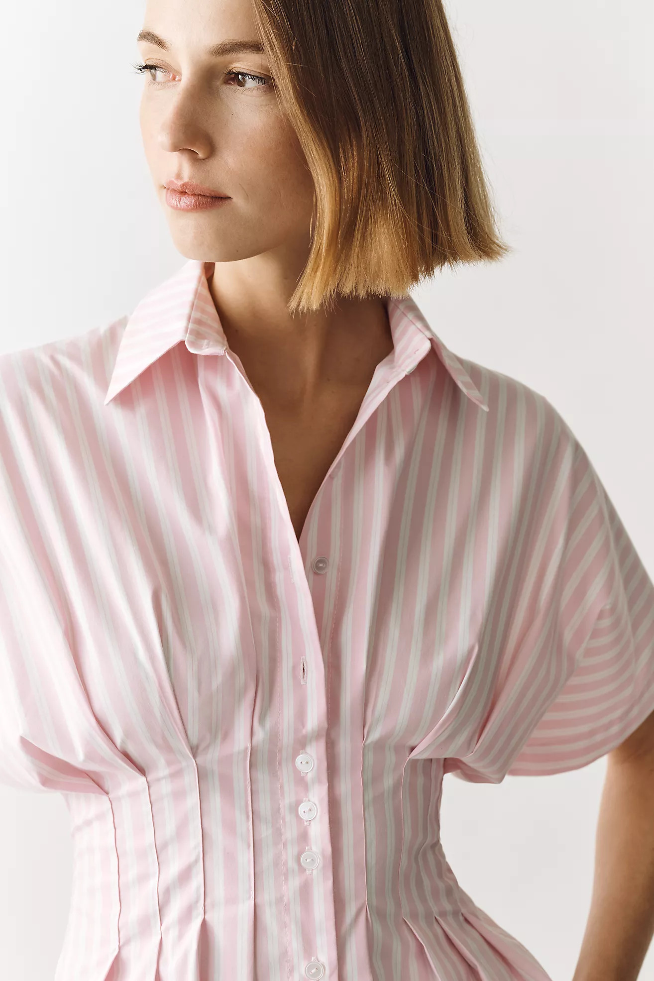 Tobie Mini Shirt Dress by Exquise | Anthropologie (US)