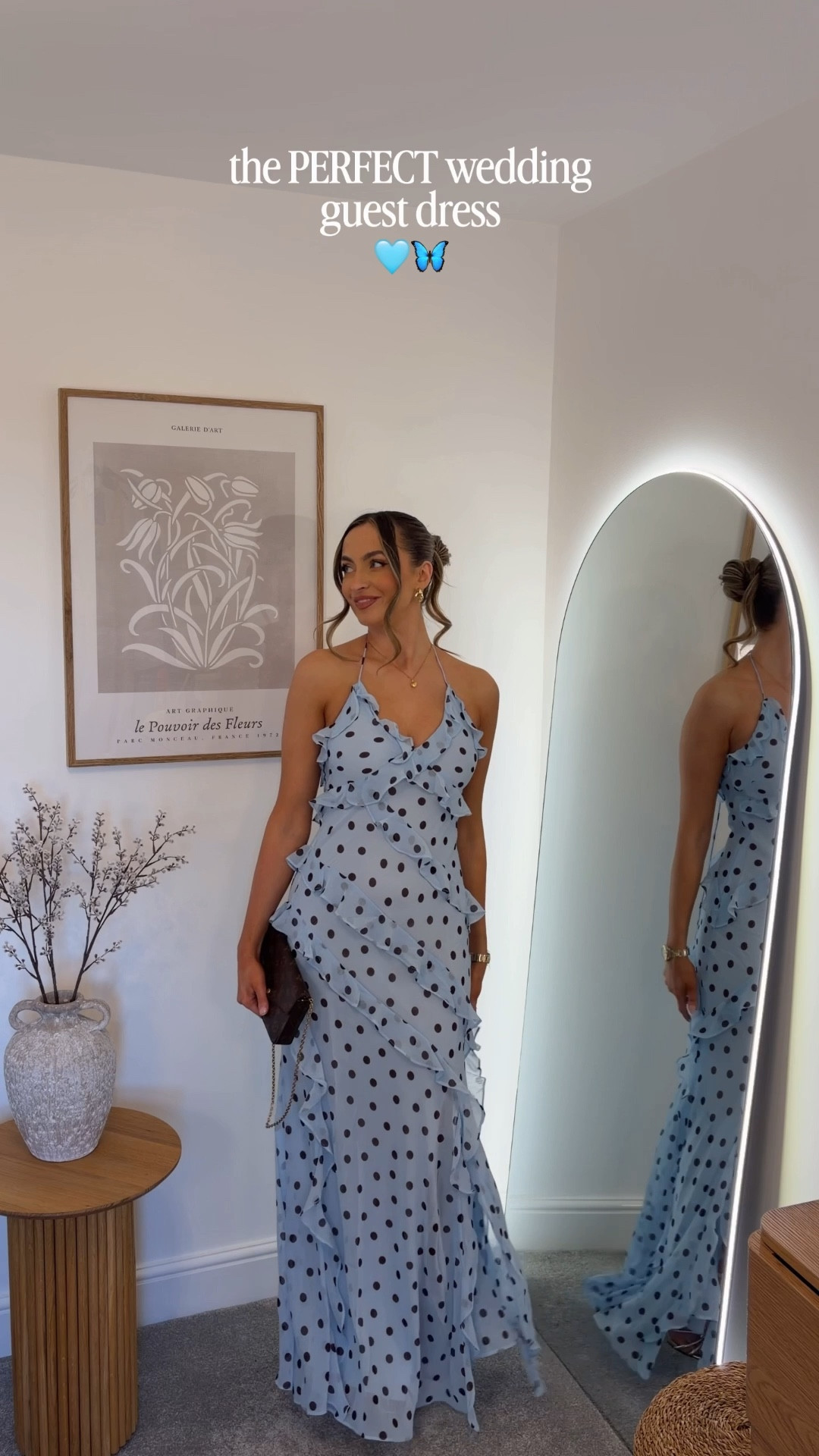 The perfect wedding guest dress 🦋🩵

#LTKpartywear #LTKspring #LTKwedding