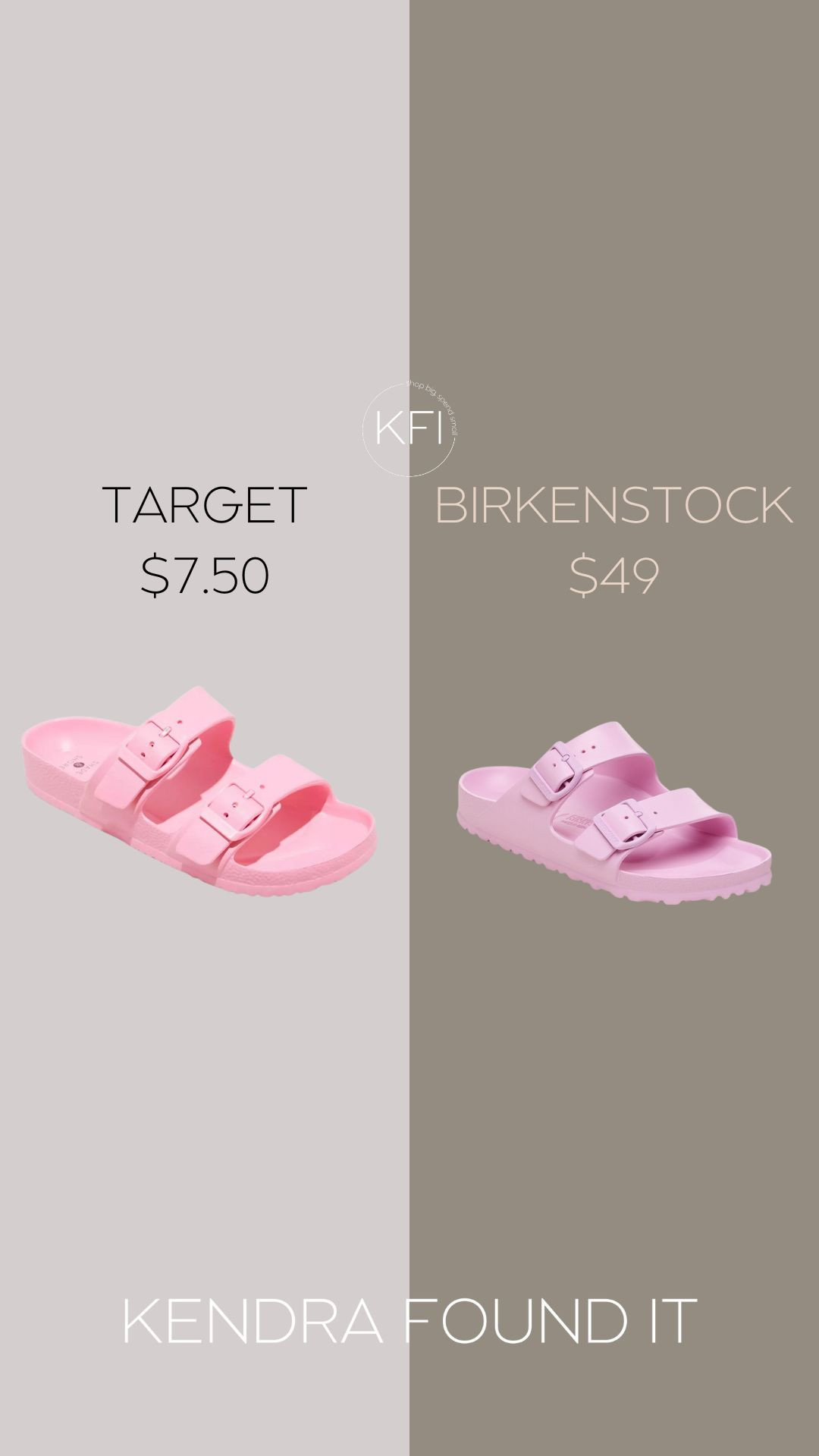 Run, don’t walk—these Target slide sandals are the BEST Birkenstock Arizona sandal dupes I’ve found! 😍✨ These Neida EVA two-band footbed slides look nearly identical to the Birkenstock Arizona Essentials sandals, but at a fraction of the price. They're lightweight, waterproof, and seriously SO comfy—I’ve been wearing them on repeat!

Perfect for beach days, running errands, or casual weekend outfits, these Birkenstock dupes go with everything from bike shorts and tanks to linen pants and oversized tees. I love how they add that minimal, laid-back vibe to any outfit while keeping my feet happy all day long.

If you’re looking for affordable summer sandals that feel designer without the splurge, these are a must-have! They’re selling FAST, so tap to shop and follow me for more budget-friendly Target fashion finds and dupes! 🛍✨

#TargetFinds #TargetFashion  

 #LTKSaleAlert #LTKStyleTip #LTKSwim