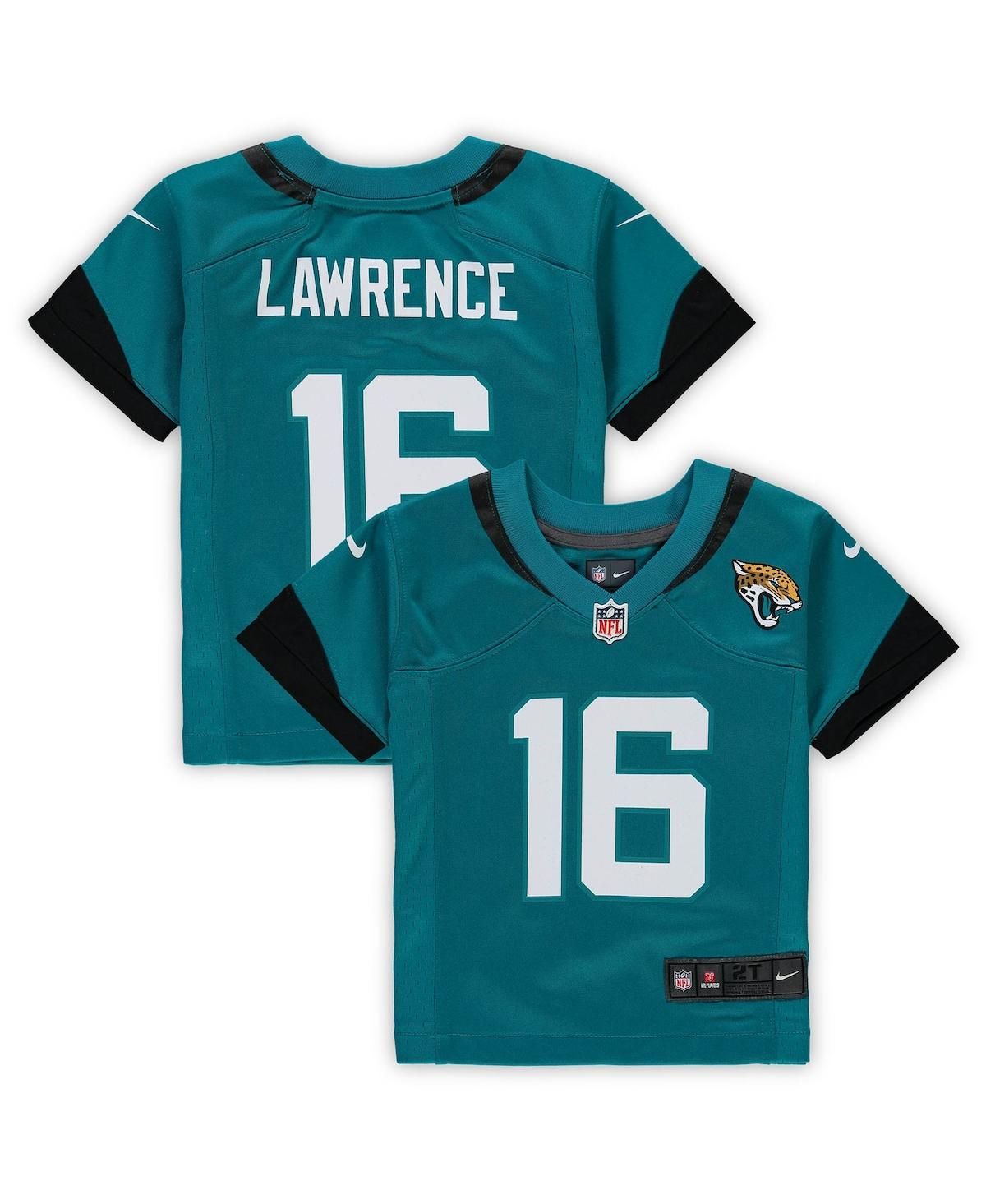 Toddler Unisex Nike Trevor Lawrence Teal Jacksonville Jaguars Game Jersey | Macys (US)