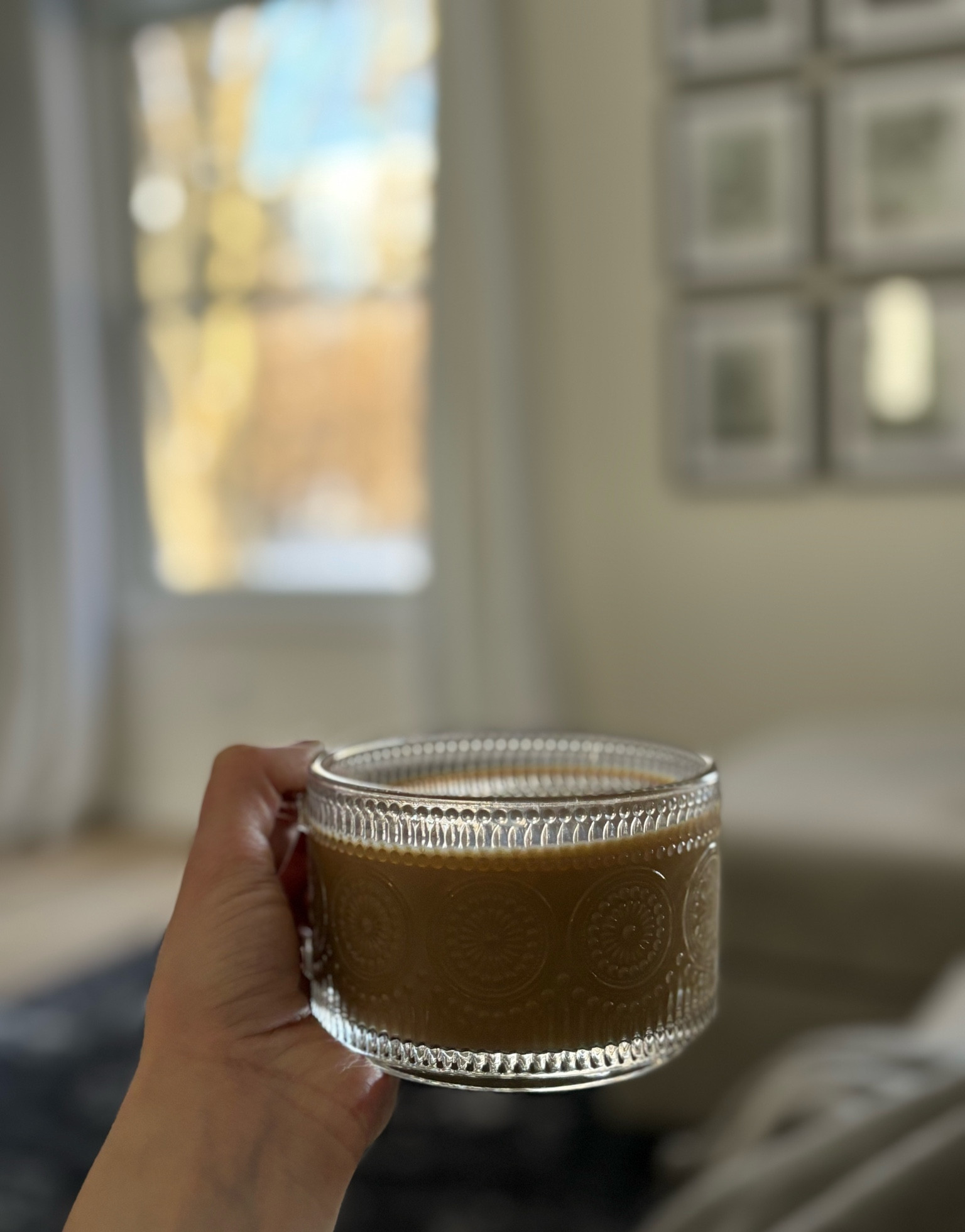 The kids stayed the night at Nana’s so I actually get to drink my full cup of coffee while it’s still hot!!!! 

#LTKhome