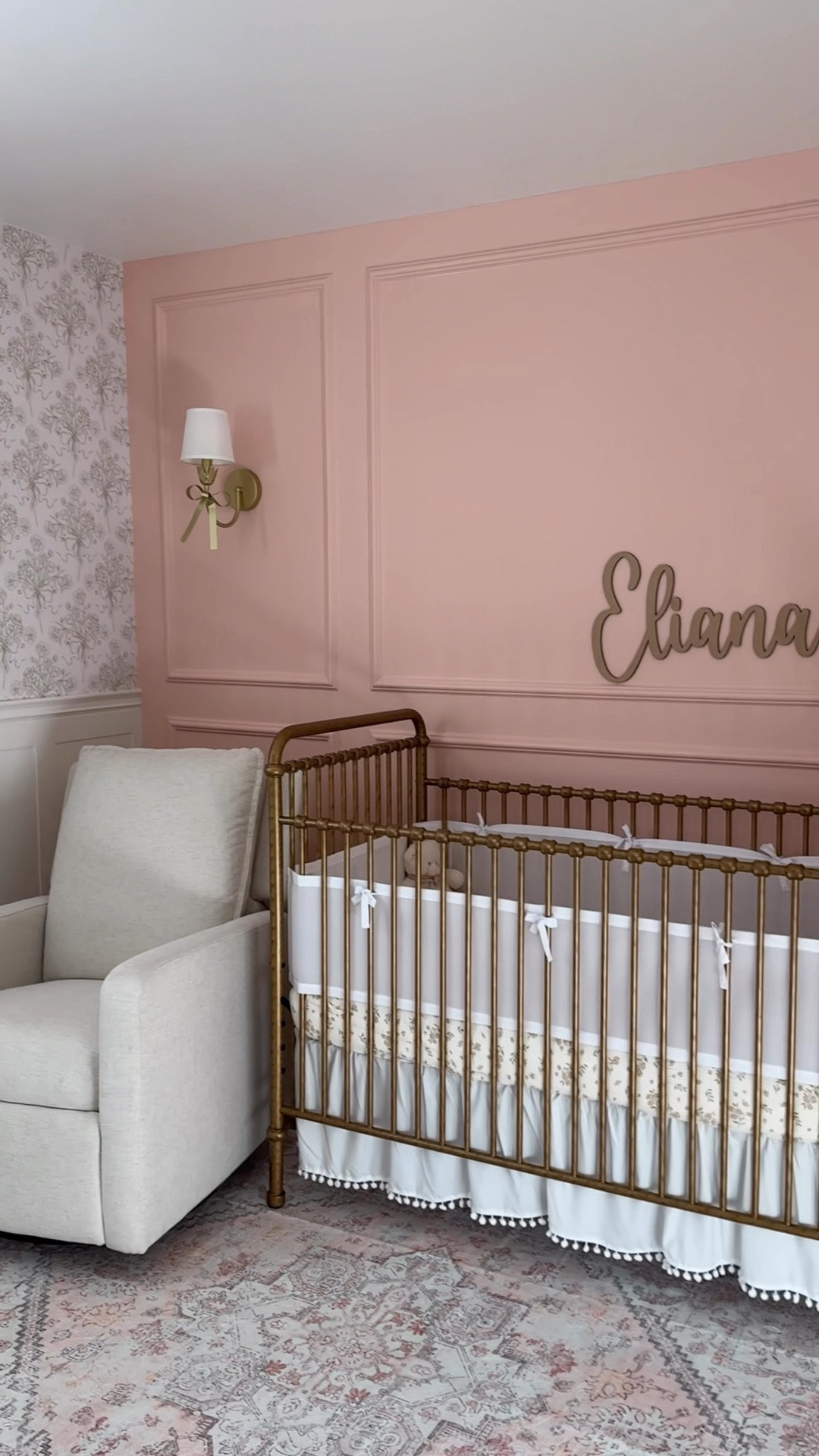 Baby girl nursery 

#LTKBaby #LTKHome #LTKKids