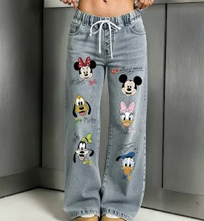 Disney fans, these jeans might be the cutest thing I've seen all week! ❤️🐭
The vintage-style character graphics make them fun without being over the top, and they'd be perfect for a Disney park day, cruise, or just running errands with a little extra magic.
#DisneyStyle #DisneyFashion #DisneyFinds #MickeyMouse #DisneyFans 

 