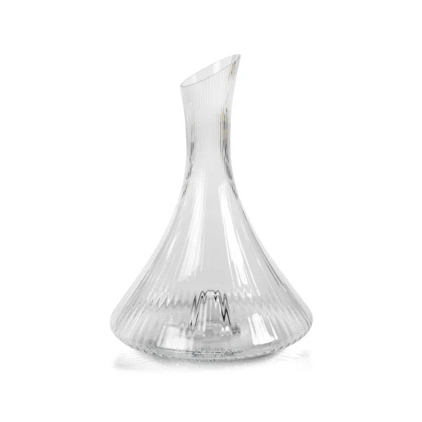 Malvena Fluted Flask Glass Decanter | Wayfair North America