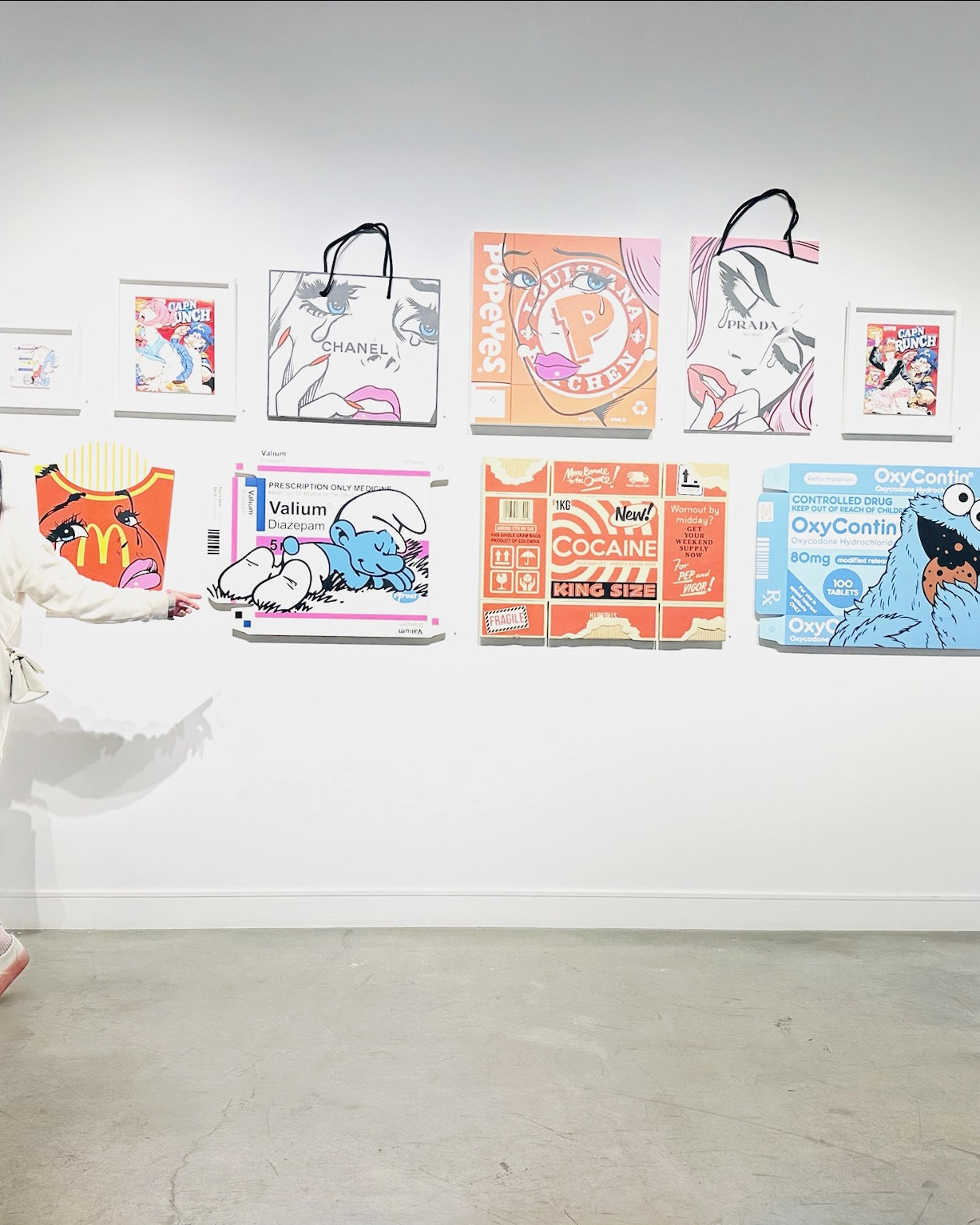 The artwork brings the souls together white wall.

#LTKVideo #LTKTravel