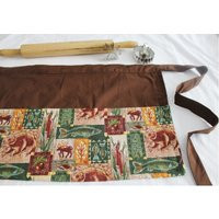 Bear & Moose Adult Apron - Ready To Ship | Etsy (US)