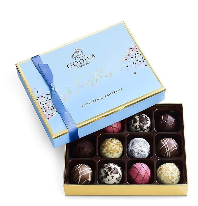 Godiva Chocolatier Patisserie Dessert Truffles Assorted Chocolate Gift Box, 12 pc. | Amazon (US)