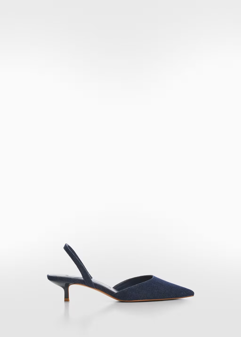 Denim sling back shoes -  Woman | Mango Canada | Mango Canada