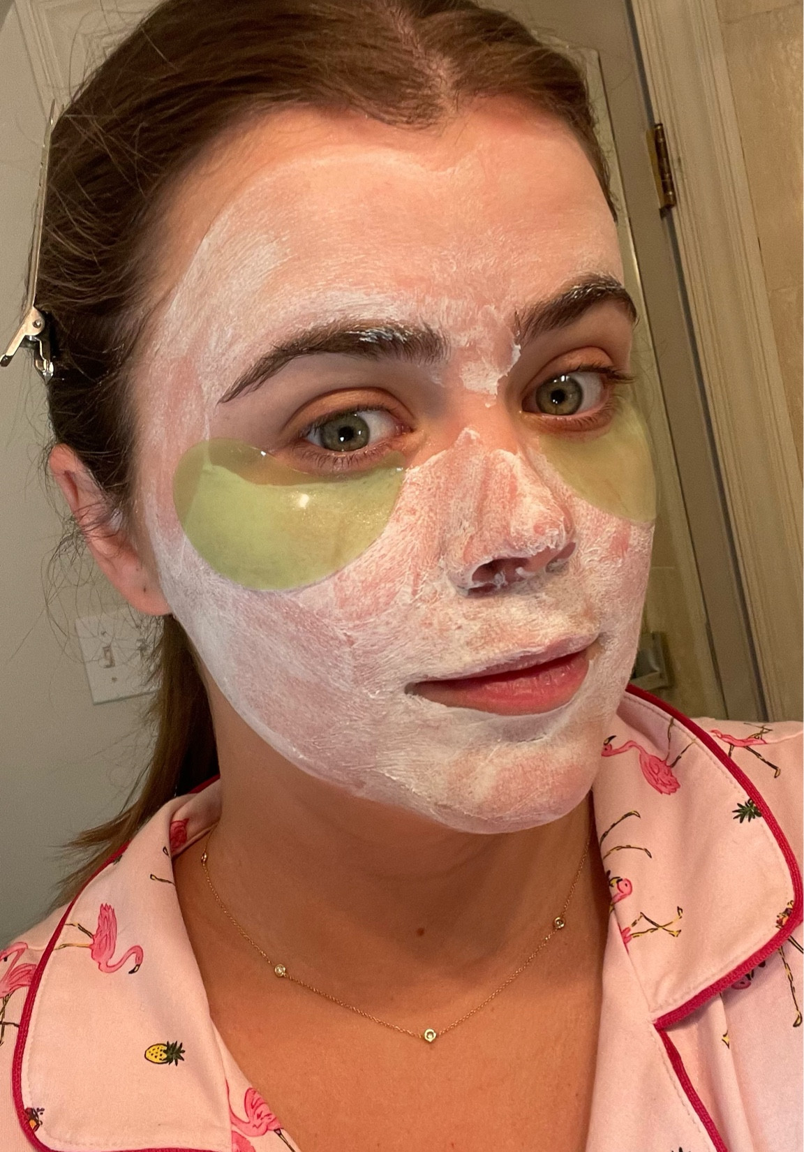 Todays masking was a combo of clarins and pixi ! Both recs from KJB  

#LTKbeauty #LTKFind #LTKstyletip