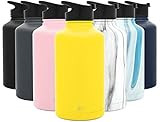 Simple Modern 64 Ounce Summit Water Bottle - Stainless Steel Half Gallon Flask +2 Lids - Wide Mouth  | Amazon (US)