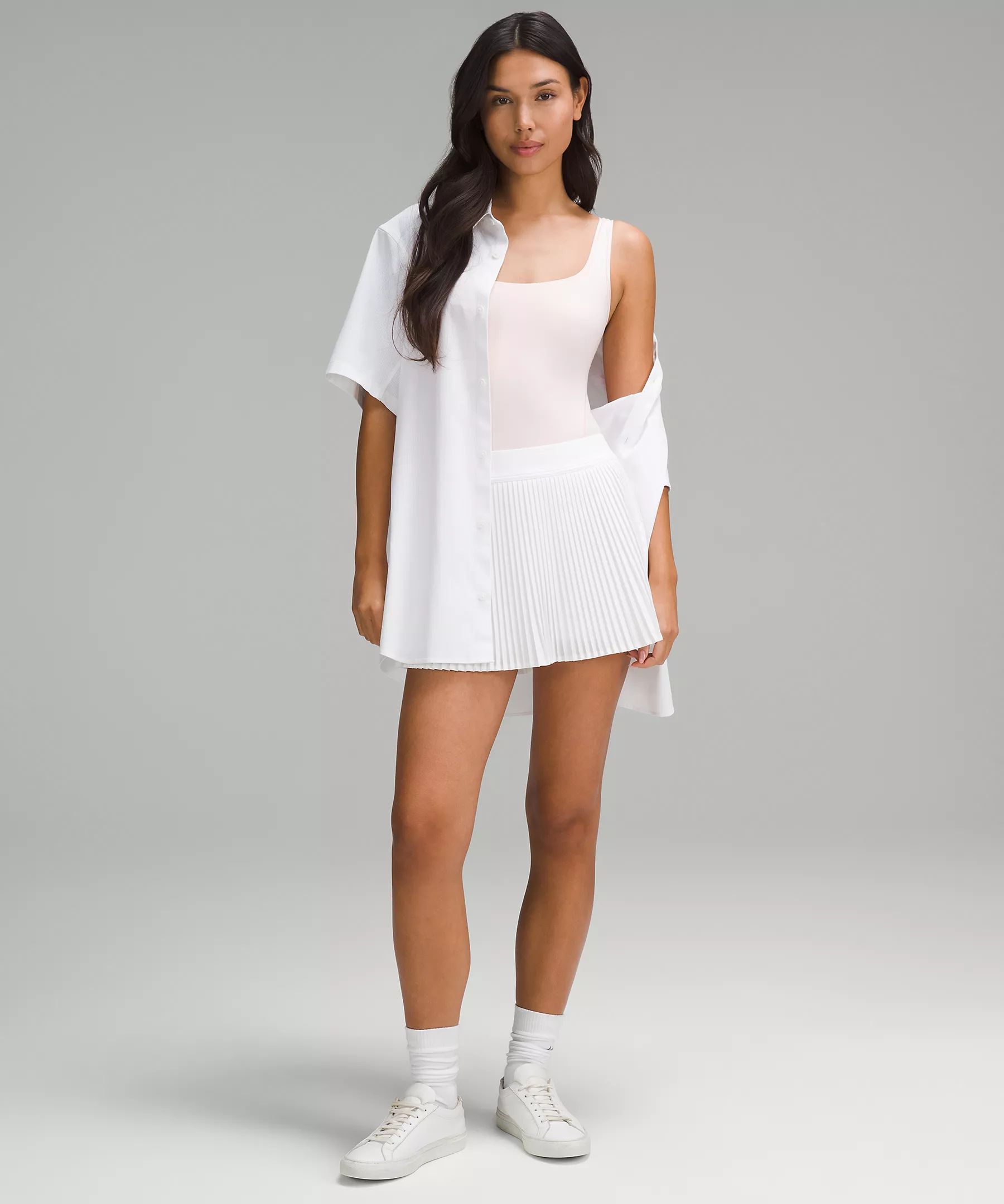 Wundermost Ultra-Soft Nulu Square-Neck Sleeveless Bodysuit | Women's Dresses | lululemon | Lululemon (US)