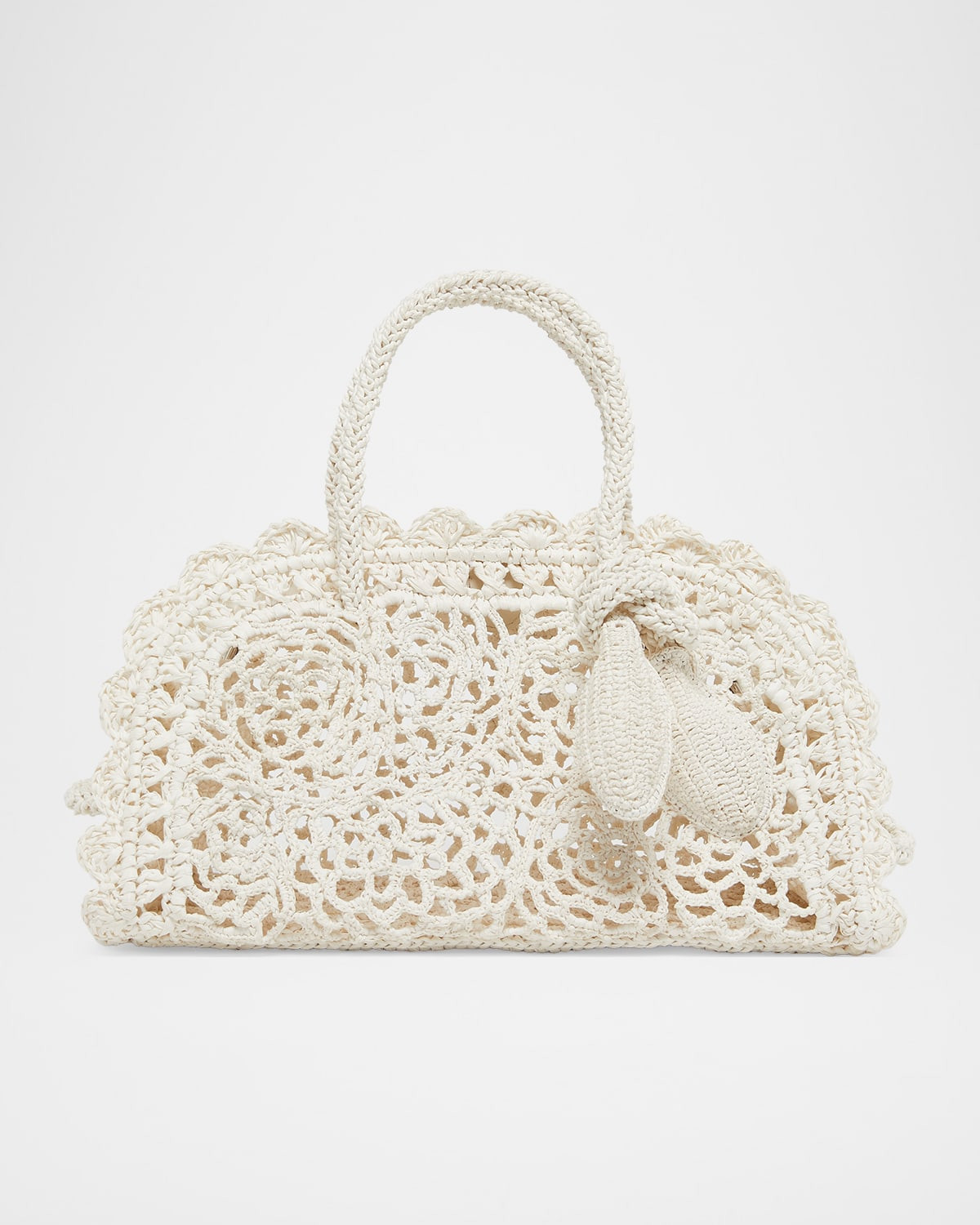 Le Petit Turismo Crochet Top-Handle Bag | Neiman Marcus