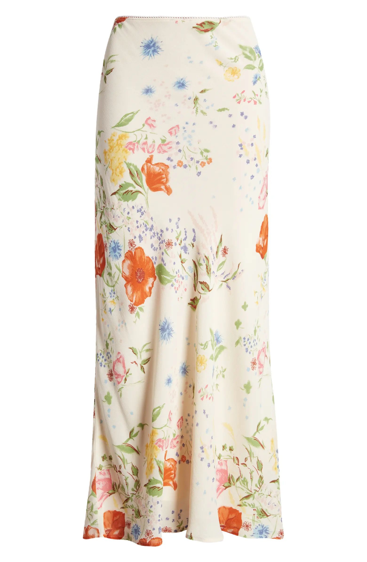 Reformation Layla Floral Midi Skirt | Nordstrom | Nordstrom