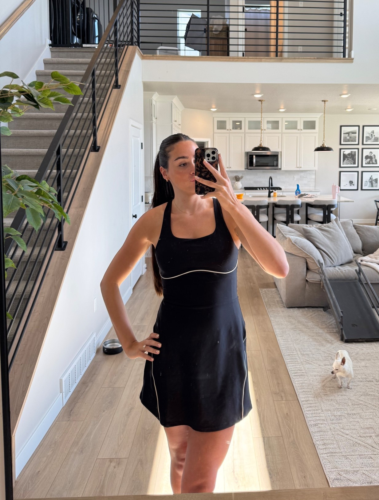 The perfect workout dress!! (From old navy) wearing a M tall✨